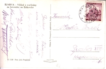 Šumava - Zdíkovsko 1941 95 001 ●